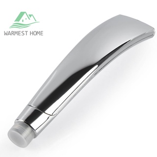（Warmesthome) 1 Mode Arc Handle Adjustable Handle Square Chrome ABS Bathroom Shower Head