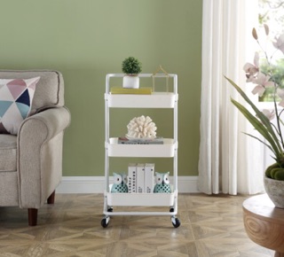 Adam’s Nook trolley - perfect for kitchen, baby stuff. Your one stop trolley for your home! (2)