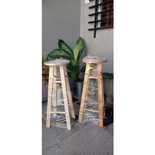 WOODEN HIGH CHAIR/PLANT STAND