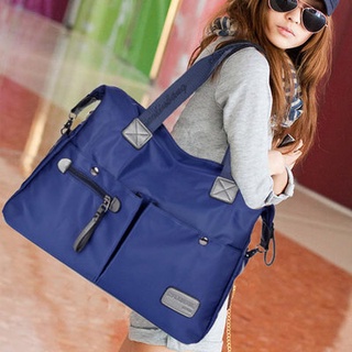 ォ⚡Travel bag2021 new large capacity canvas bag nylon women bag big bag women travel hand cloth bag s