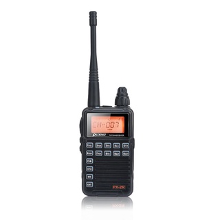 PX Radio PUXING PX-2R Mini Compact 400-470MHz UHF Single band Transmission, VHF UHF dual band recept