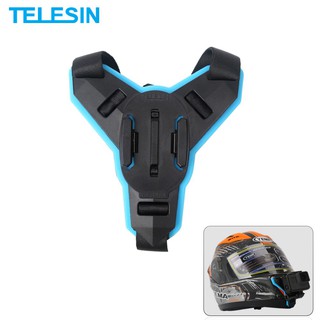 Telesin Helmet Strap Mount for Action Cameras Gopro Sjcam Yicam with J Hook mount (1)