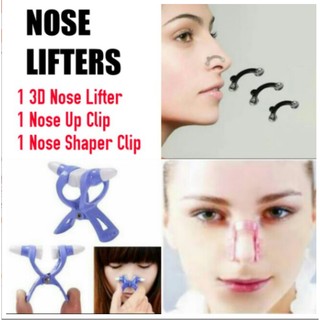 NOSE LIFTER BUNDLE (3D Nose lifter + Nose Up + Nose Shaper)