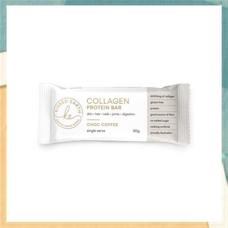 【Available】Kissed Earth Collagen Protein Bar Choc Coffee 50grams - Imported from Aust