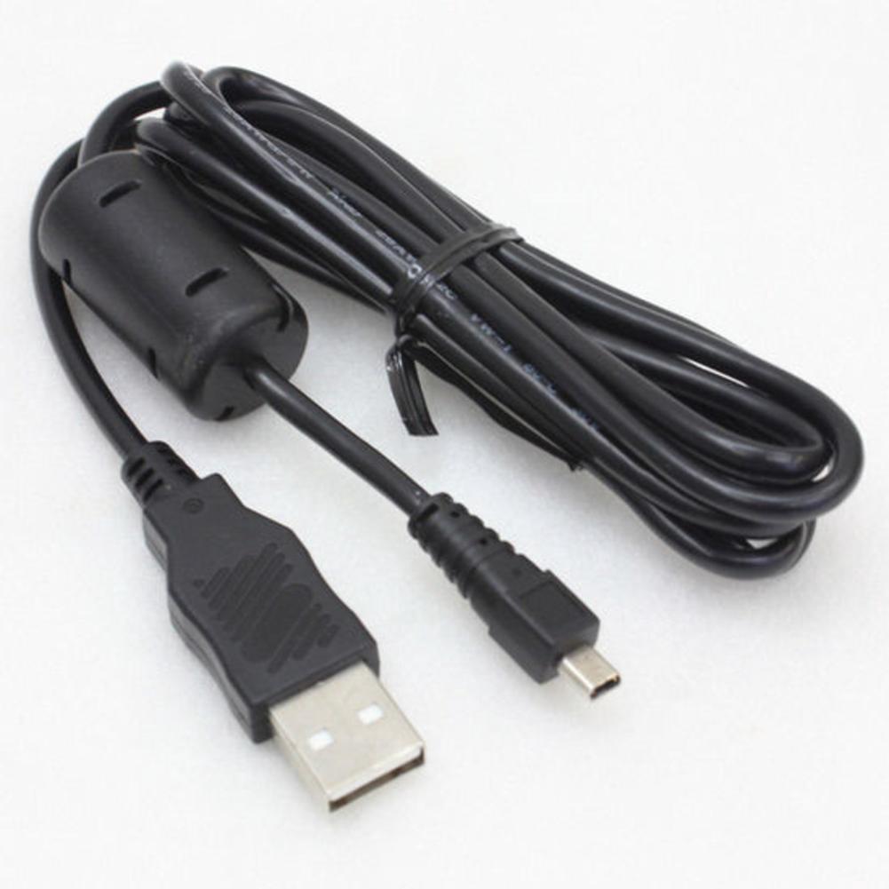 For Sony DSC-W800 W810 Camera Sync Data USB 2.0 Cable Charger Charging Black