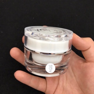 5pc 30g Acrylic Rose Top cream jar cream container