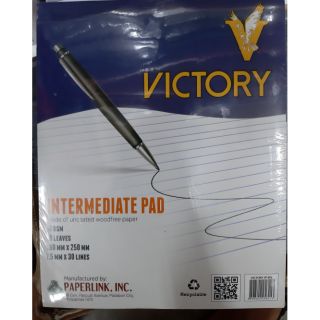VICTORY INTERMEDIATE PAD (sold per pad)
