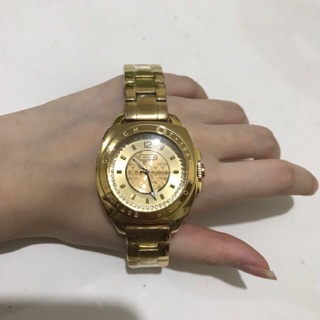 Coach Gold Tone Bracelet Watch 14501534