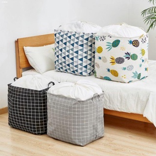 ❀♝✆100L SIMPLE FOLDABLE LARGE CAPACITY LAUNDRY BASKET WITH HANDLE ANTI-SCRATCH DRAWSTRING ANTI-DUST