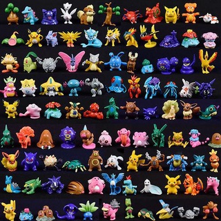 Pokemon Dolls Pokemon Pokémon Pikachu Capsule Toy Doll Decoration Random 1Pcs