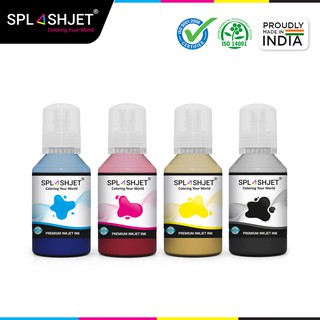Splashjet Premium Pigment Ink Refill for Epson EcoTank L15150 / L15160 [008]