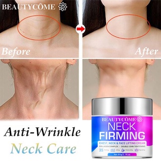BEAUTYCOME Neck Anti Wrinkle Cream Whitening Moisturizing Neck Firming Cream Skin Anti-aging Care