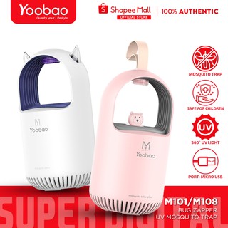 Yoobao M101/M108 UV Mosquito Trap Killer Lamp Quiet Bug Zapper Insect Repellent Attractant