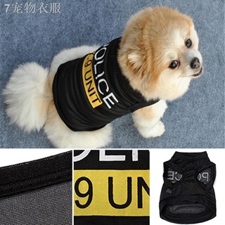 ▨┅◈【OSUN】dog clothes pet clothes Pet Summer Shirt Small Dog Cats Clothes Vest T-shirt