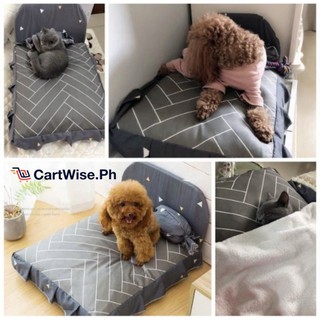 Rectangle Pet Dog Cat Bed Pet Dog Cat Calming Bed