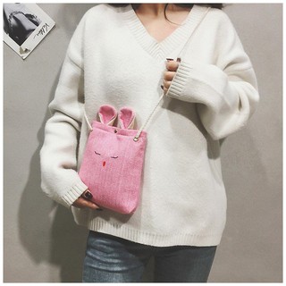 (8 Color) Mini Cute Sling bag For Women Burlap Canvas Shoulder Bags (5)