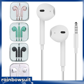 RB-3.5mm Plug Heavy Bass In-ear Wired Earphones for iPhone Android Phone Tablet