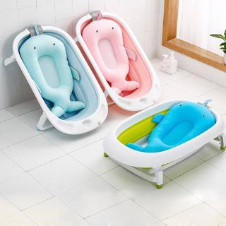 【Ekea】Baby bath tub pad Newborn Baby Foldable Baby bath tub pad bathtub seat (1)