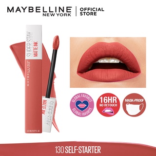 Maybelline Superstay Matte Ink Liquid Lipstick 5 mL - 16HR Long Lasting Waterproof Lip Make Up
