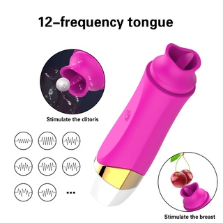 bombomda Tongue Vibrator for women Vagina Clitoris Nipple Masturbator Stimulator Licking Sex Toy For