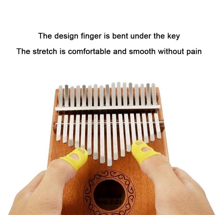 2019Fashion 17 Keys Kalimba Mbira Thumb Piano Solid Wood Finger Piano with Carry (7)
