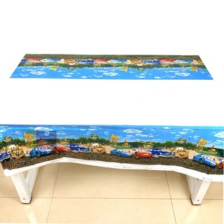 cars table cover tablecloth for long table 6people for birthday decoration alehuangpartyneeds