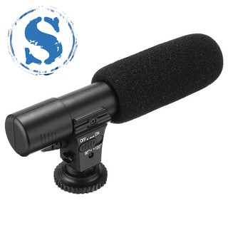 3.5mm External Stereo Microphone For Canon DSLR Camera DV Camcorder