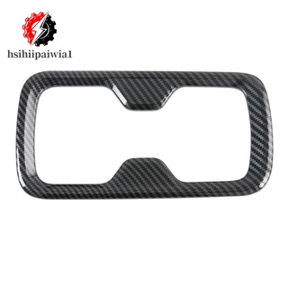 【Ready Stock】►◊❐for Nissan Navara NP300 16-19 Carbon Fibre Car Water Cup Holder Frame