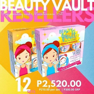 Beauty Vault Reseller Package 12sets