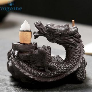Brand New Temple Decoration Home Office Teahouse Ceramic Dragon Censer Refreshing Incense Burner