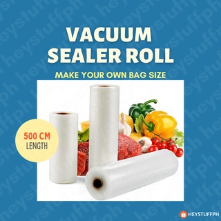 Food Vacuum Sealer Roll 500 cm (12/15/17/20/22/25/28/30 cm x 500 cm)