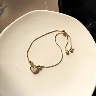 Affordable Valentines Heart Minimalist Charm Bracelet (1)