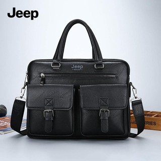 Jeep high-end men's business bag briefcase Messenger bag shoulder bag
