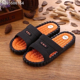 Men's shoes deodorant♨ↂ[High-quality deodorant non-slip] Korean-style slippers men s summer home mas