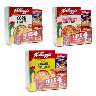 Kelloggs Breakfast Cereals with Free Kids Cereals or Milk Expiry Nov 11 2021