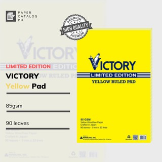 VICTORY Limited Edition Yellow Pad Paper (85gsm) (90 Leaves)
