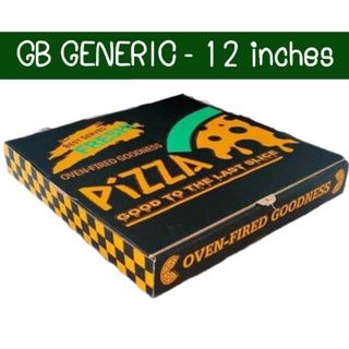 Pizza Box - 12" GB GENERIC (50pcs/bundle)