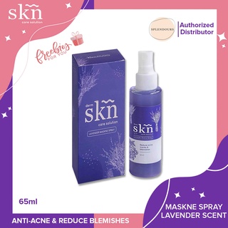 SKN Anti-Acne "Maskne" Facial Spray - Lavender Scent 60ml (with freebies)