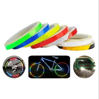 （In stock）8m Car Styling Reflective Stripe Tape Motorcycle Bike Body Rim Wheel Stripe Tape