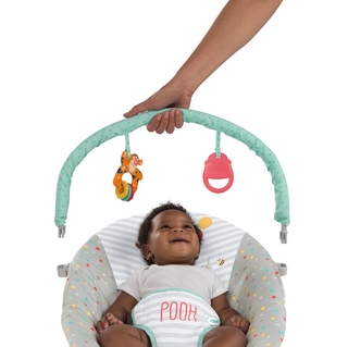 Winnie The Pooh Happy Hoopla Vibrating Baby Bouncer (4)