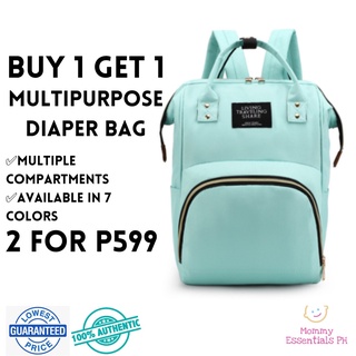 baby diaper❏✺✱Baby Diaper Bag Waterproof Mommy Backpack/ Laptop Backpack