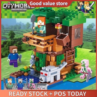 Toys Model My World Lego Minecraft Building Block Toys For Kids Lepin Classic Figures Dolls Game Pix