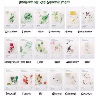 Innisfree My Real Squeeze Mask (1pc) 20ml