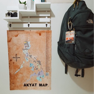 Akyat Map - Philippines Coloring Map