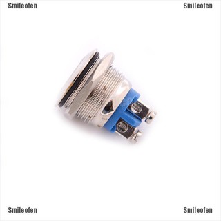 Smileofen 16mm Start Horn Button Momentary Stainless Steel Metal Push Button Switch Worldwide