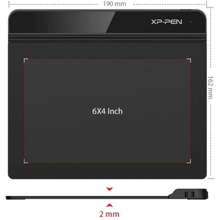 ☸❅XP-Pen Star G640 6 x 4 Inches Ultra Thin Drawing Tablet with 8192 Levels Battery-Free P01 Stylus (3)