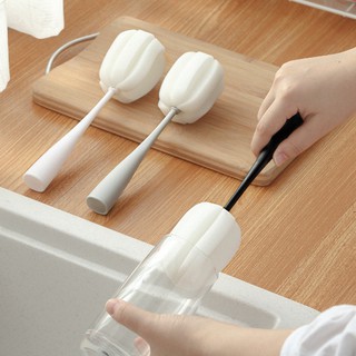 Cup Brush Long Handle Mug Sponge Brush Cup Cleaning Tools Bottle Washing Brush Kitchen Utensil
