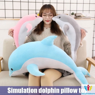 Dolphin Plush Stuffed Toy Girl Gift Pillow Doll Soft Cuddly Pillow Simulation Animal Doll Gift Children (1)