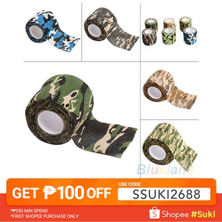 4.5m x 5cm Camo Tape Outdoor Camouflage Stealth Tool (1)