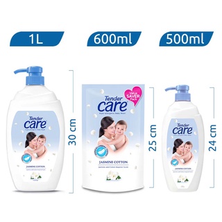 Tender Care Jasmine Cotton Hypo-Allergenic Baby Wash 1L (4)